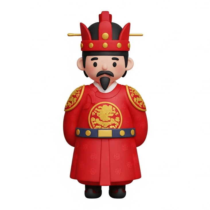 근엄한 군주, 왕 (King)